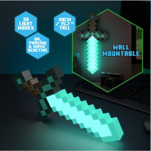 Paladone Minecraft deimantinio kardo šviesa