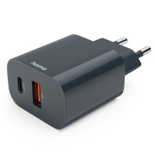 Hama 00864410 20W USB-C USB-A greito įkrovimo įkroviklis ECOSENTIAL