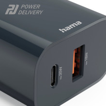 Hama 00864410 20W USB-C USB-A Fast Charging Charger ECOSENTIAL