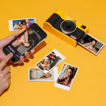 „Kodak Mini Shot 2 Era“ momentinis fotoaparatas ir spausdintuvas, juodas
