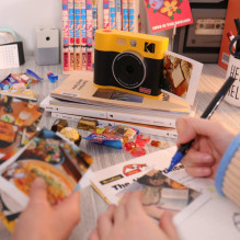 „Kodak Mini Shot 3 Era“ momentinis fotoaparatas ir spausdintuvas, juodas