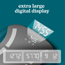 Homedics SCL-BC145-BK3R Essentials kūno analizatoriaus svarstyklės Homedics SCL-BC145-BK3R Essentials kūno analizatoriaus svarstyklės