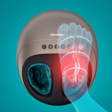 Homedics FMS-350HGY-EU Šiatsu oro pėdų masažuoklis Homedics FMS-350HGY-EU Šiatsu oro pėdų masažuoklis
