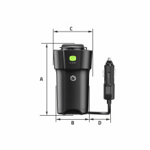 Manta MPI201C Power Inverter 150W DC to AC