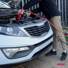 Jumper cables 220A 3m TÜV AMIO-04593