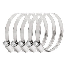 Worm clamp 5 pcs. 50-70mm /...
