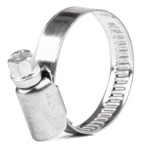 Worm clamp 5 pcs. 16-27 mm / 9 mm W2 AMIO-04582