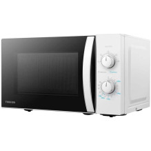 Toshiba Microwave oven, volume 20L, mechanical control, 800W, 5 power levels, LED lighting, defrosting, cooking end sign
