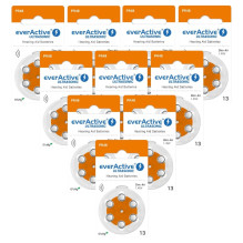 Hearing Aid Battery - Everactive Ultrasonic 13 PR48 1.45V 60 pcs.