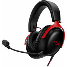 Ausinės HyperX Cloud III juodos / raudonos