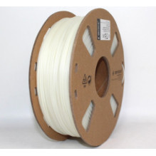 3D spausdintuvo gijos Gembird PLA lanksti mediena natūraliai balta 1,75 mm 1kg