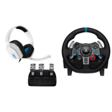 Logitech G29 Racing Wheel + Astro A10 Headset Set
