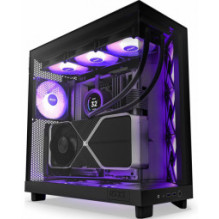 Kompiuterio korpusas NZXT H6 Flow RGB juodas