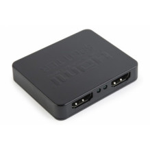 Gembird HDMI skirstytuvas, kištukas - 2 x HDMI lizdas, juodas