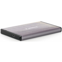 Gembird korpusas USB 3.0 2.5\', šviesiai pilkas