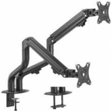 Monitor mount Gembird Adjustable Desk 2-display Mounting Arm (Tilting), 17"-32"
