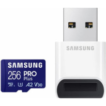 Memory card Samsung microSDXC 256GB Pro Plus + USB Adapter