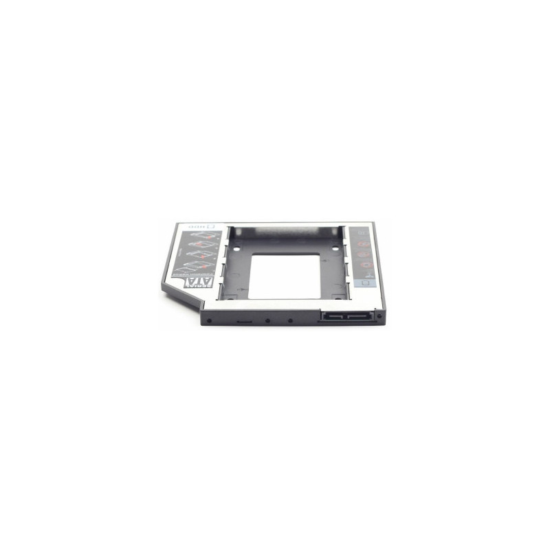 Adapter Gembird Slim SATA 5.25 frame 9.5mm