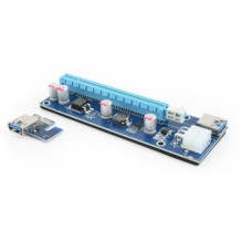 „Gembird PCI Express“ 6 kontaktų maitinimo adapterio plokštė
