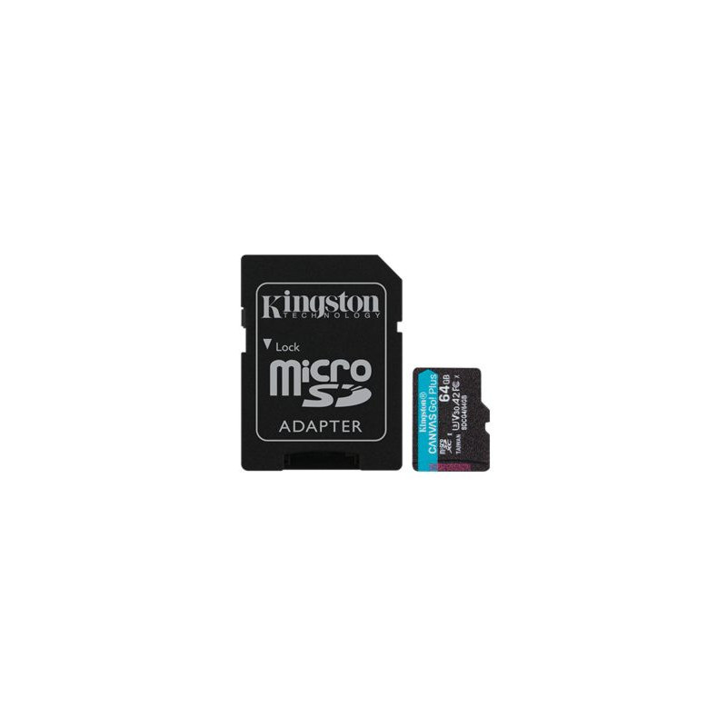 Memory card Kingston microSD Canvas Go Plus Gen4 64GB