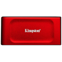 Išorinis kietasis diskas Kingston SSD XS1000 1TB raudonas