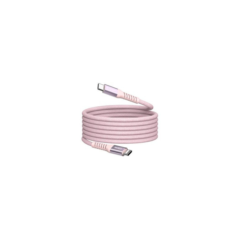 Cable Verbatim Sync Charge Magnetic Type-C 100W 120cm Pink