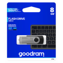 „Goodram UTS2“ 8 GB USB 2.0, juodas