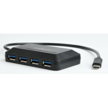 „Maxxter“ 4 prievadų USB 3.1 C tipo šakotuvas