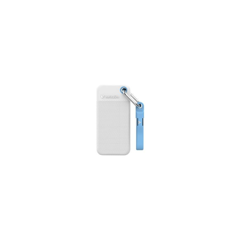 External SSD Verbatim Pocket White 1TB USB-C