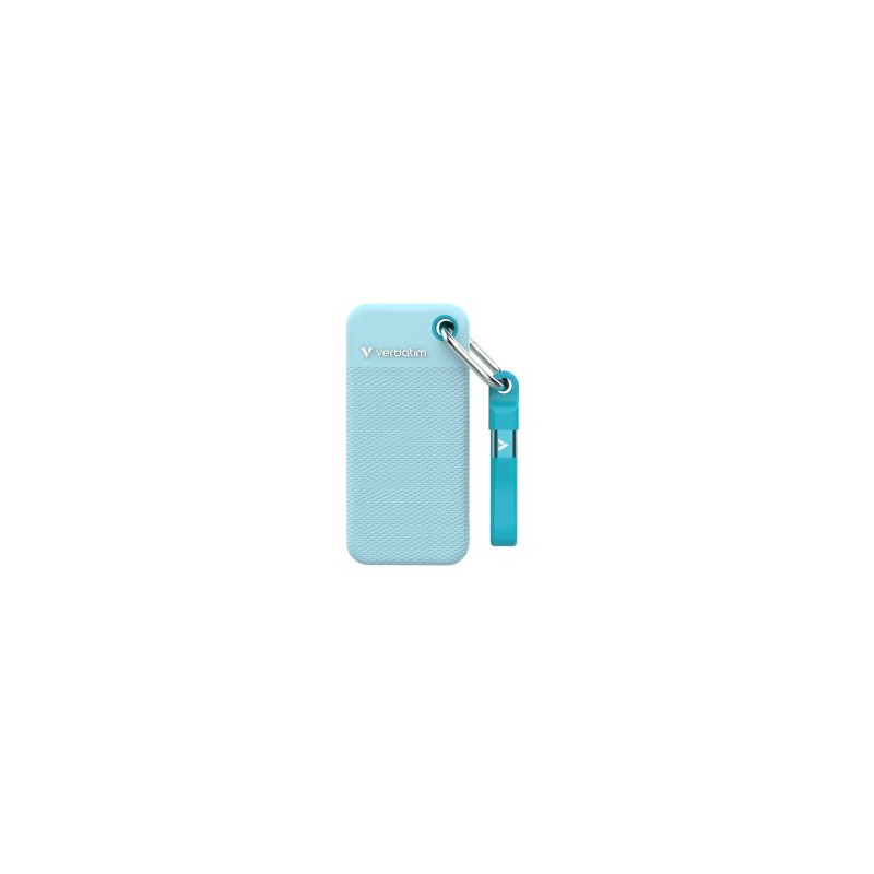 External SSD Verbatim Pocket Pollar Blue 1TB USB-C