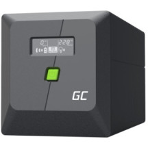 Nepertraukiamo maitinimo šaltinis „Green Cell PowerProof LCD“ UPS 750VA 480W USB 2x Schuko + 2x IEC