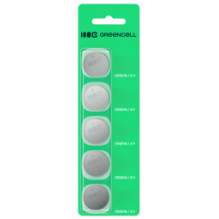 Batteries Green Cell Blister 5x Lithium Battery CR2016