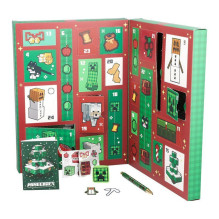 Paladone Minecraft Stationery 24 Days Advent Calendar