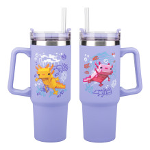 Paladone Minecraft Purple 900 ml Insulated Cup with Straw Paladone Minecraft Purple 900 ml Insulated Cup with Straw