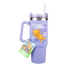 Paladone Minecraft Purple 900 ml Insulated Cup with Straw Paladone Minecraft Purple 900 ml Insulated Cup with Straw