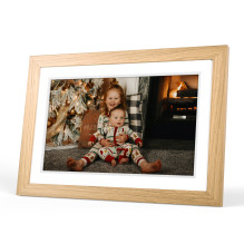 Kodak 15.6 Digital Photo Frame Wi-F- Enabled Wood