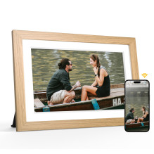 Kodak 15.6 Digital Photo Frame Wi-F- Enabled Wood