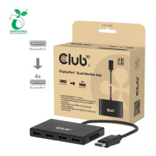 I / O ADAPTER DP TO DP QUAD / CSV-7400 CLUB3D