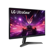 LCD monitorius, LG, 24GS60F-B, 24 colių, žaidimai, skydinis IPS, 1920x1080, 16:9, matinis, 1 ms, pakreiptas, juoda spalv