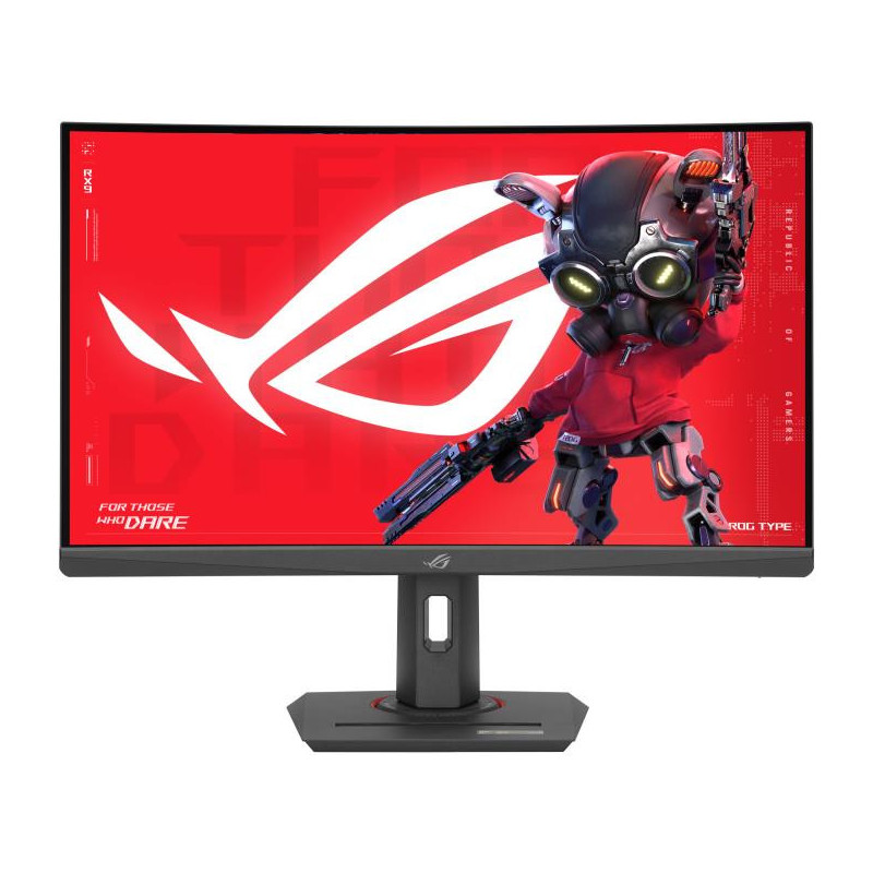 LCD monitorius, ASUS, ROG Strix XG27WCS, 27 colių, žaidimų / išlenktas, VA skydelis, 2560 x 1440, 16:9, 180 Hz, 1 ms, pa