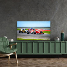 TV Set, THOMSON, 55", 4K / Smart, QLED, 3840x2160, Wireless LAN, Bluetooth, Google TV, Black, 55QG7C14