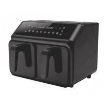 Black two-piece hot air fryer Michelino 20216