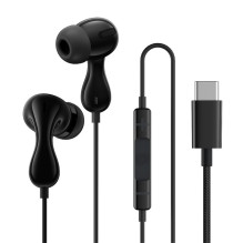Baseus Encok CZ20 In-Ear Wired USB-C Headphones - Black