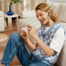 Baseus Encok CZ20 In-Ear Wired USB-C Headphones - Black