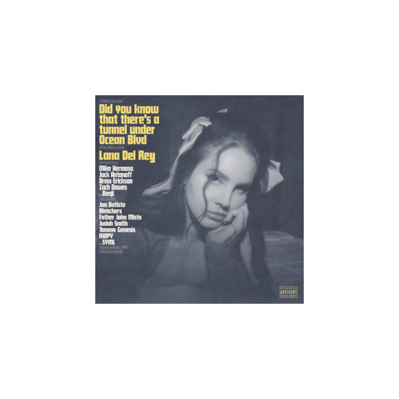 Urbanears LANA DEL REY &quot;Did You Know That There's A Tunnel Under Ocean Blvd&quot; LP