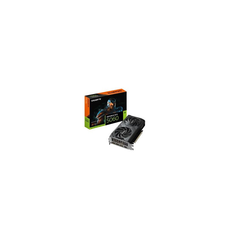 Videokarte Gigabyte GeForce RTX 5060 WINDFORCE MAX OC 8G