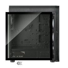 Case, CHIEFTEC, Scorpion 3 GL-03B-OP, MidiTower, Not included, ATX, MicroATX, MiniITX, Colour Black, GL-03B-OP