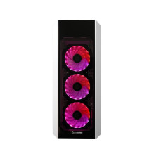 Case, CHIEFTEC, ATX / micro ATX / Mini-ITX, White, Midi Tower, PC, GL-03W-OP