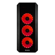 Case, CHIEFTEC, ATX / micro ATX / Mini-ATX, Black, Midi Tower, PC, GL-03B-UC-OP