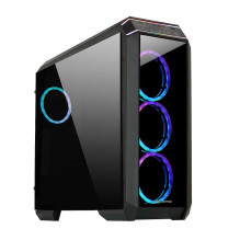 Case, CHIEFTEC, ATX / micro ATX / Mini-ITX, Black, Midi Tower, PC, GP-02B-UC-OP